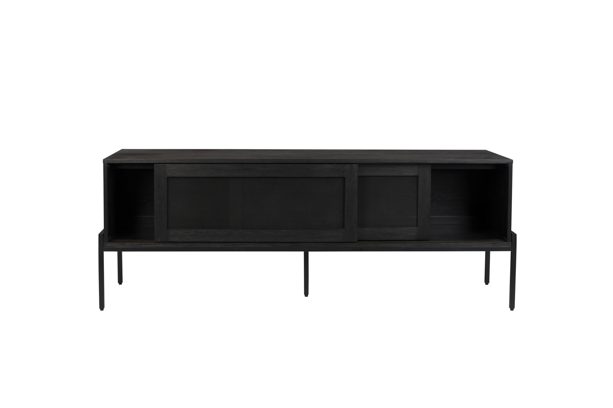 Dressoir Hardy zwart eiken