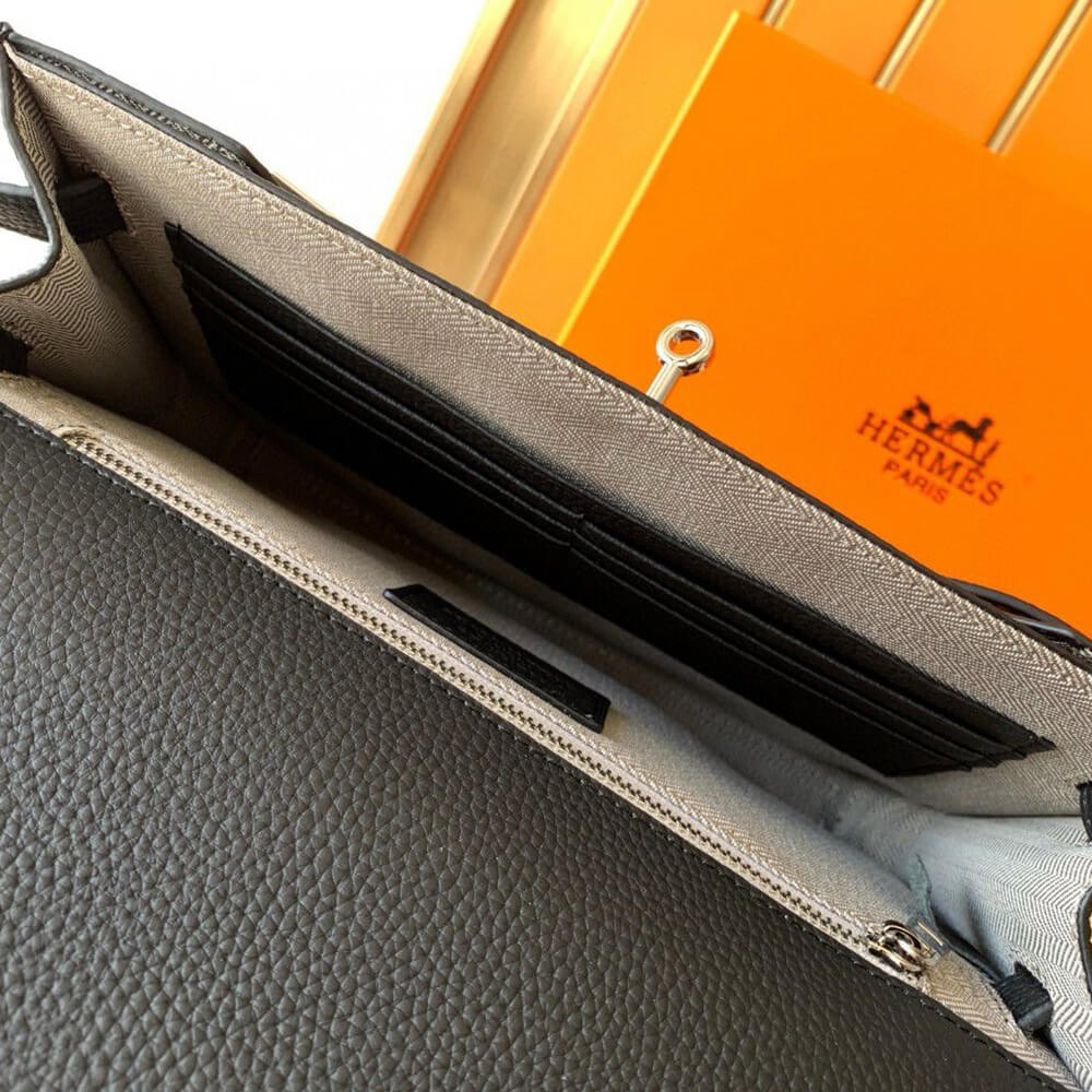 Hermes Kelly Depeches 25 Pouch - Top Club