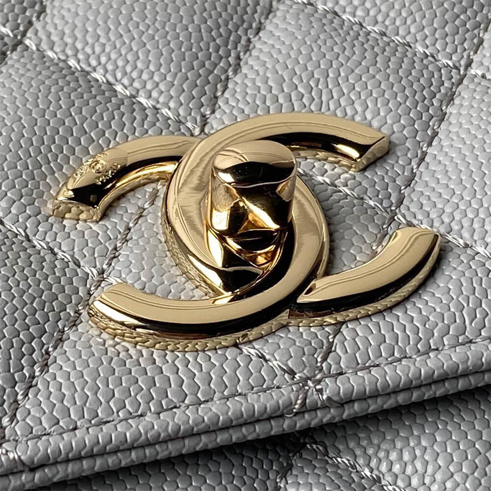CHANEL Large Flap Bag With Top Handle(high-end grade) - Top Club