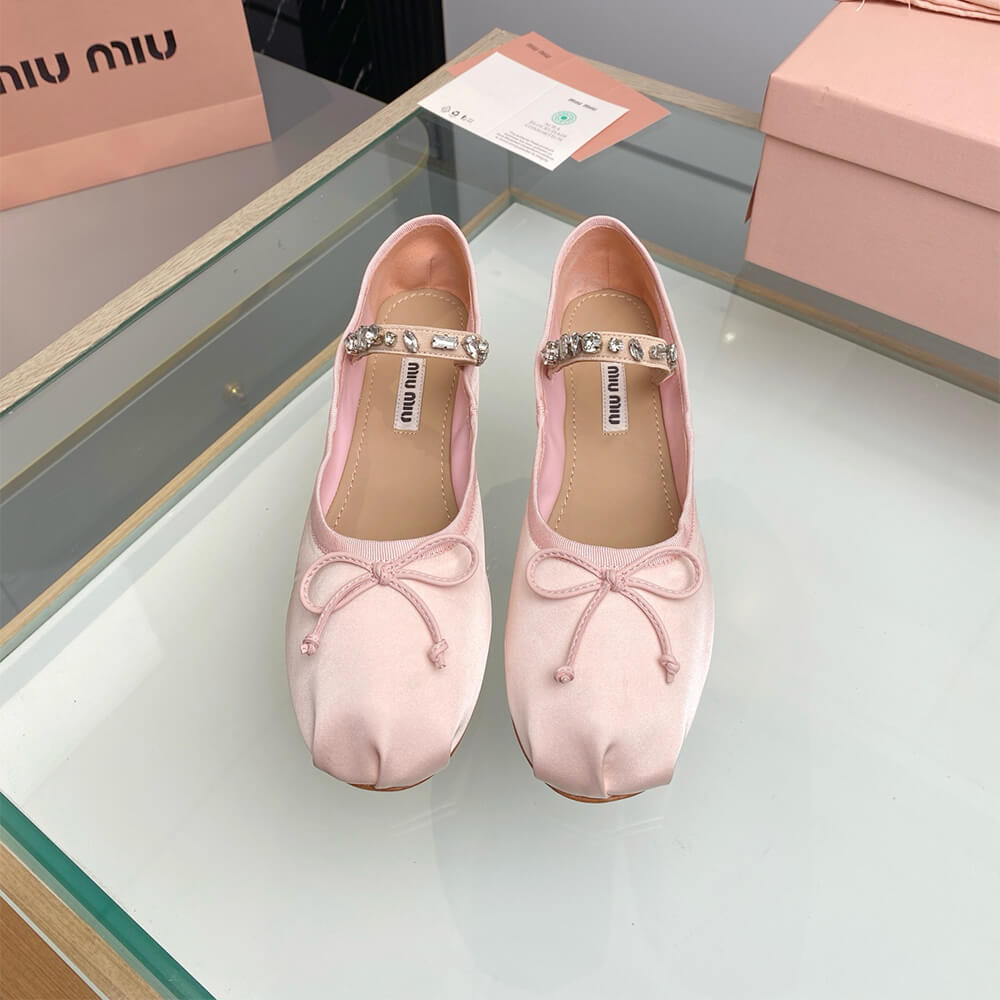 MiuMiu Satin ballerinas - Top Club