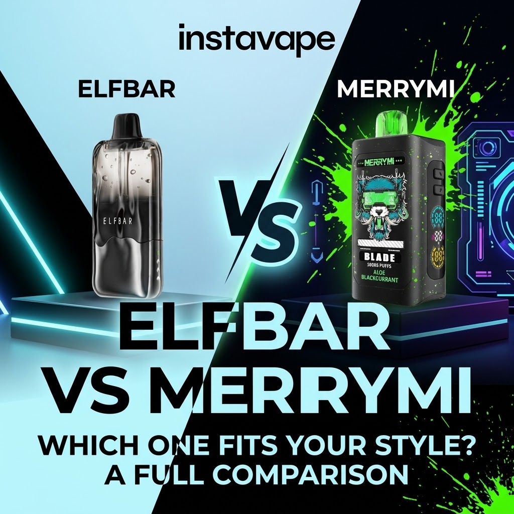 ELFBAR vs MERRYMI: qual se adapta ao seu estilo? Comparação completa