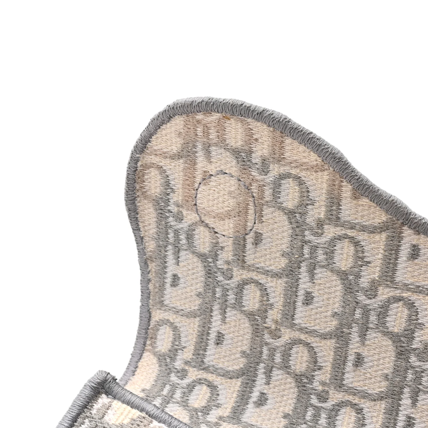 Oblique Slim Saddle Pouch Grey - Top Club