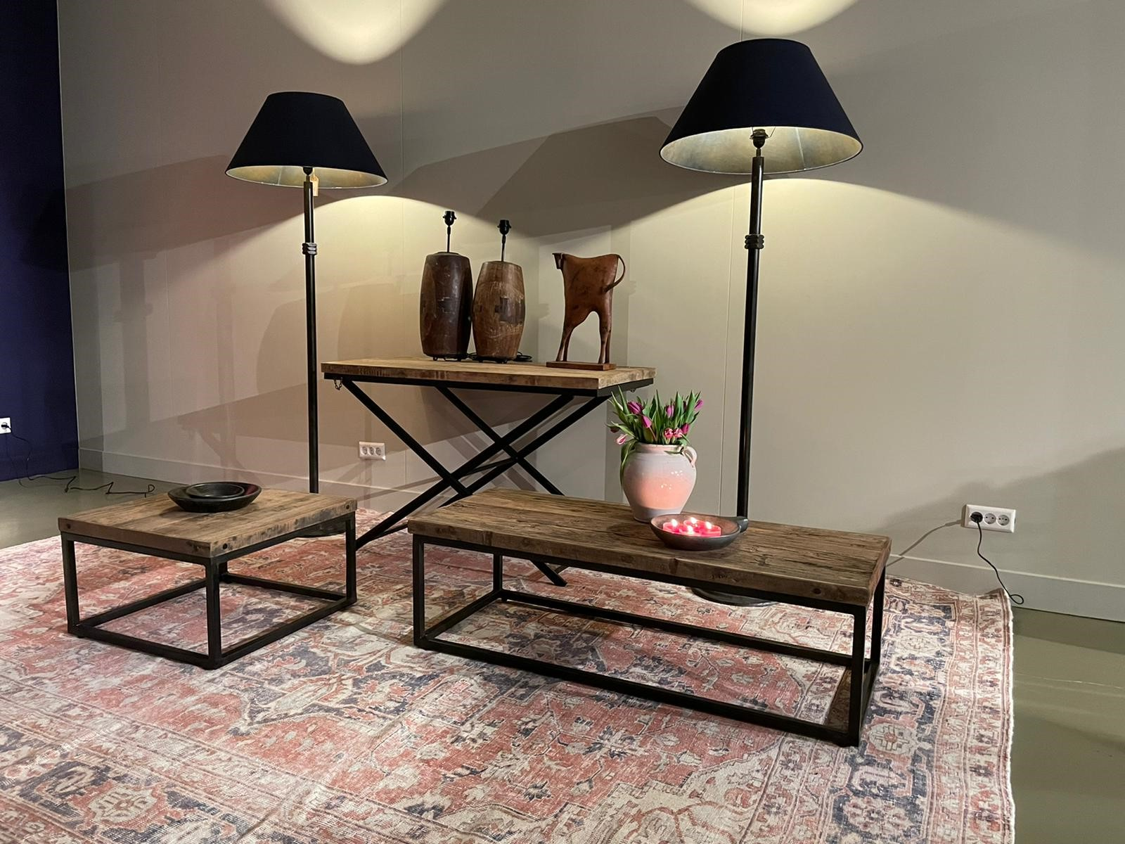 Lampvoet Solid Wood