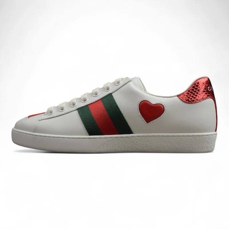 Gucci Heart Ace Sneakers - Sneaker Replica Workshop
