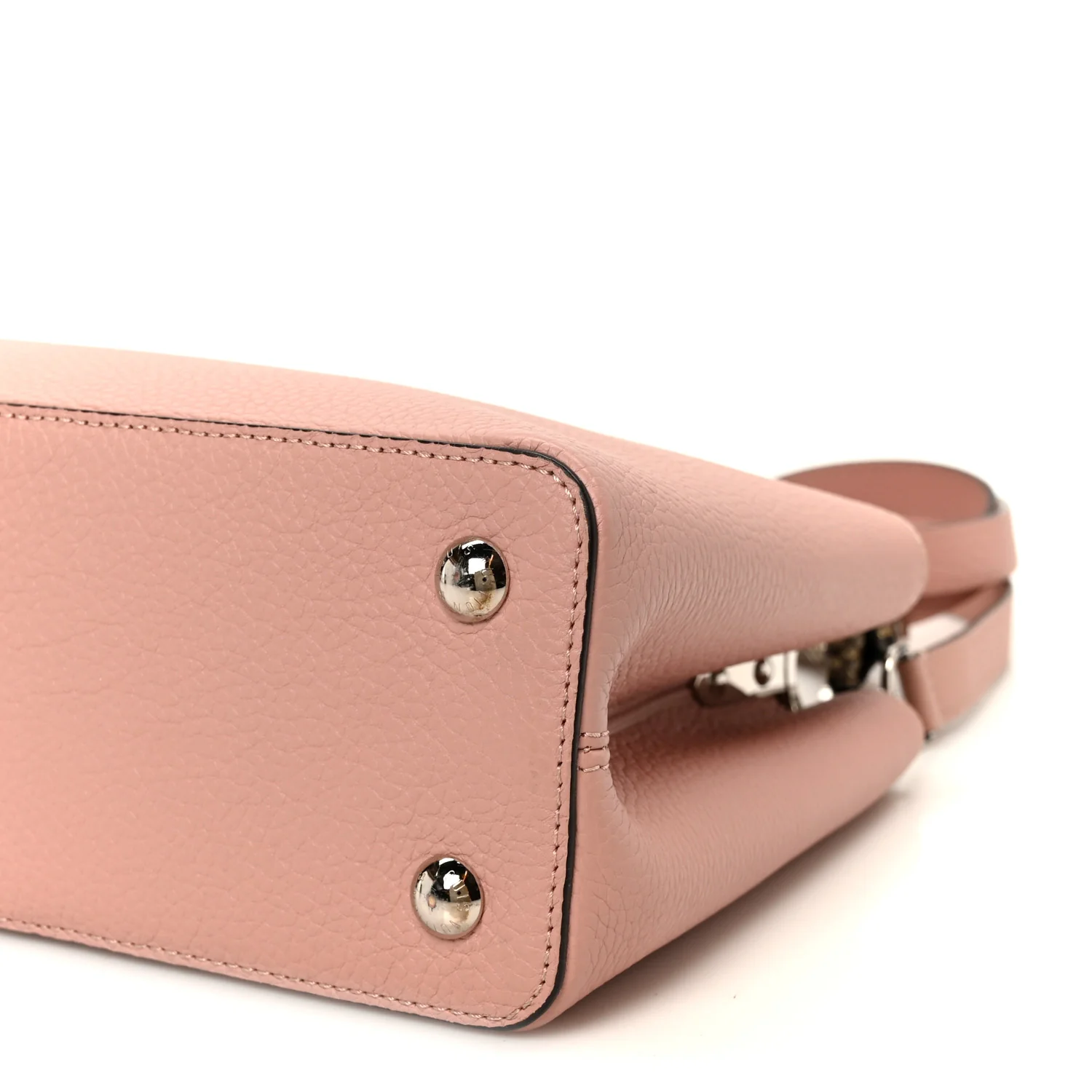 Taurillon Snakeskin Capucines PM Magnolia - Top Club