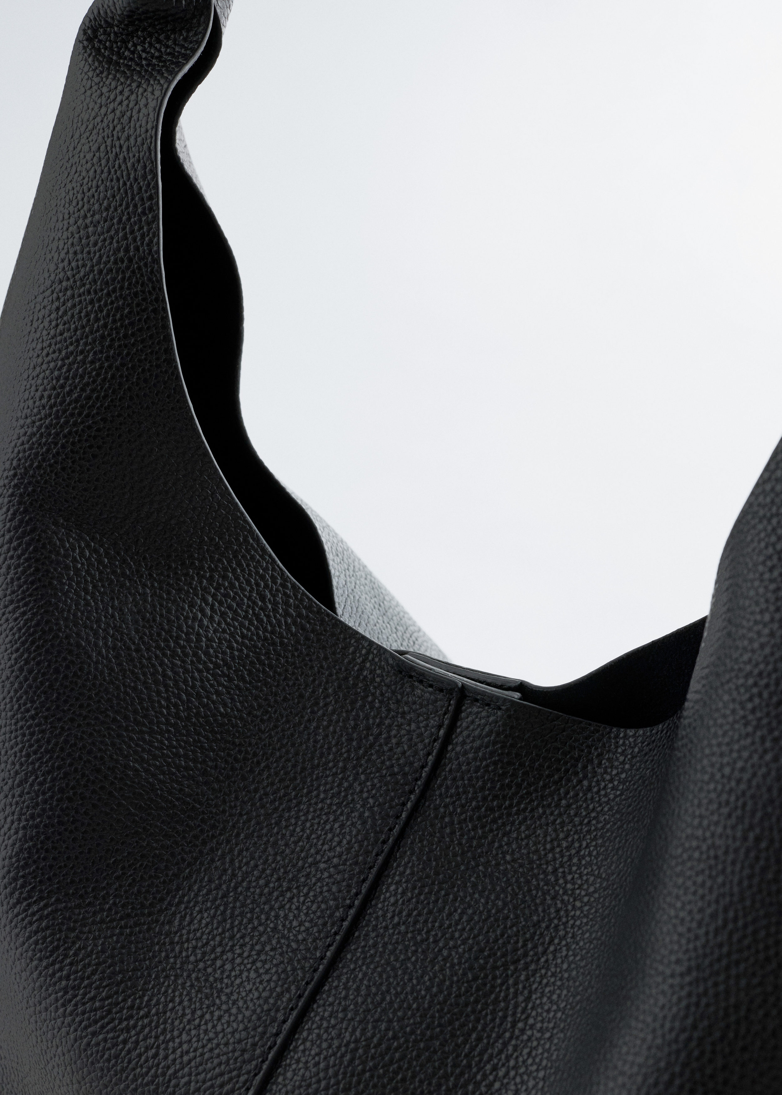 & Other Stories CLASSIC LEATHER TOTE BAG