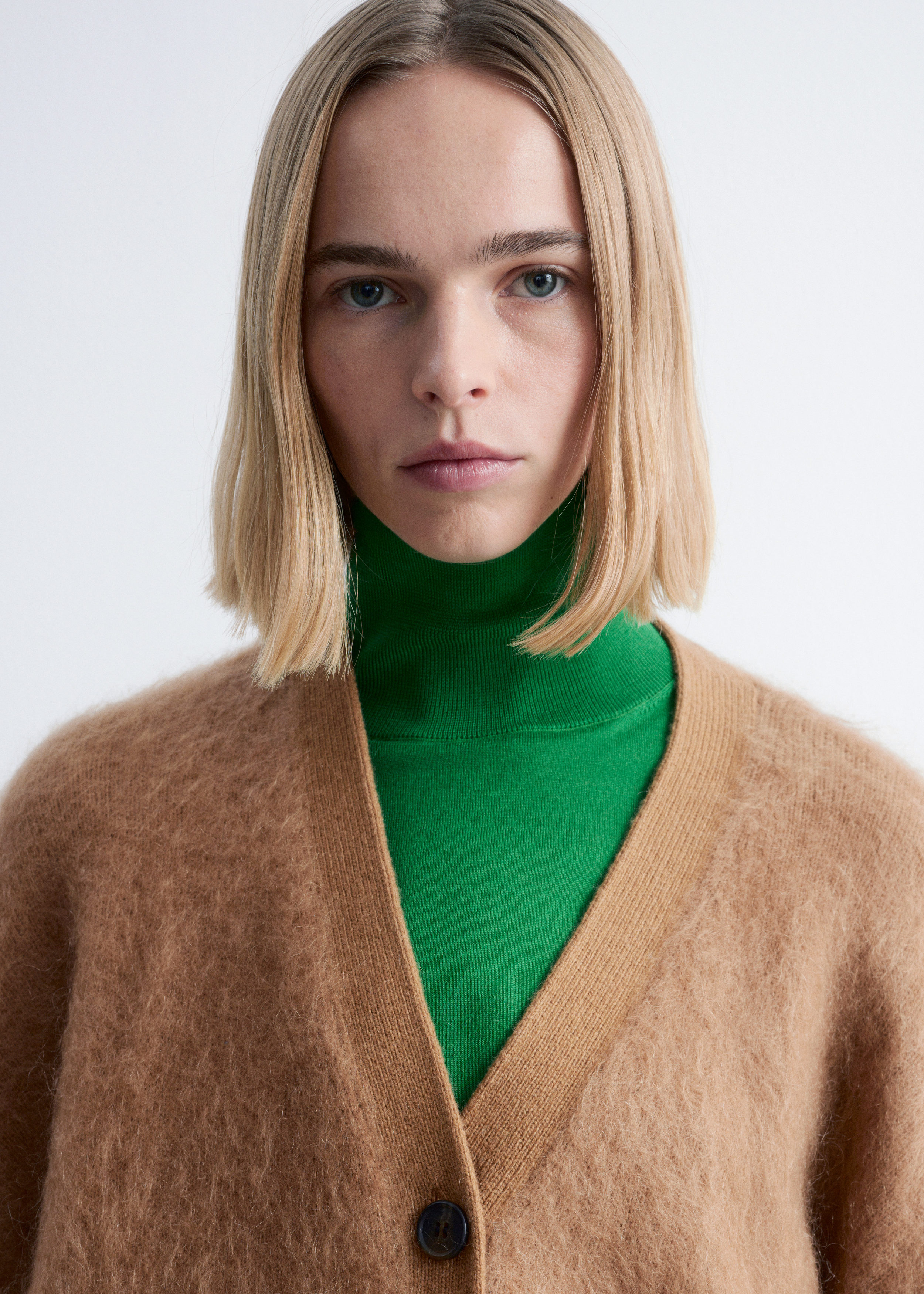 & Other Stories OVERSIZED MOHAIR-BLEND CARDIGAN