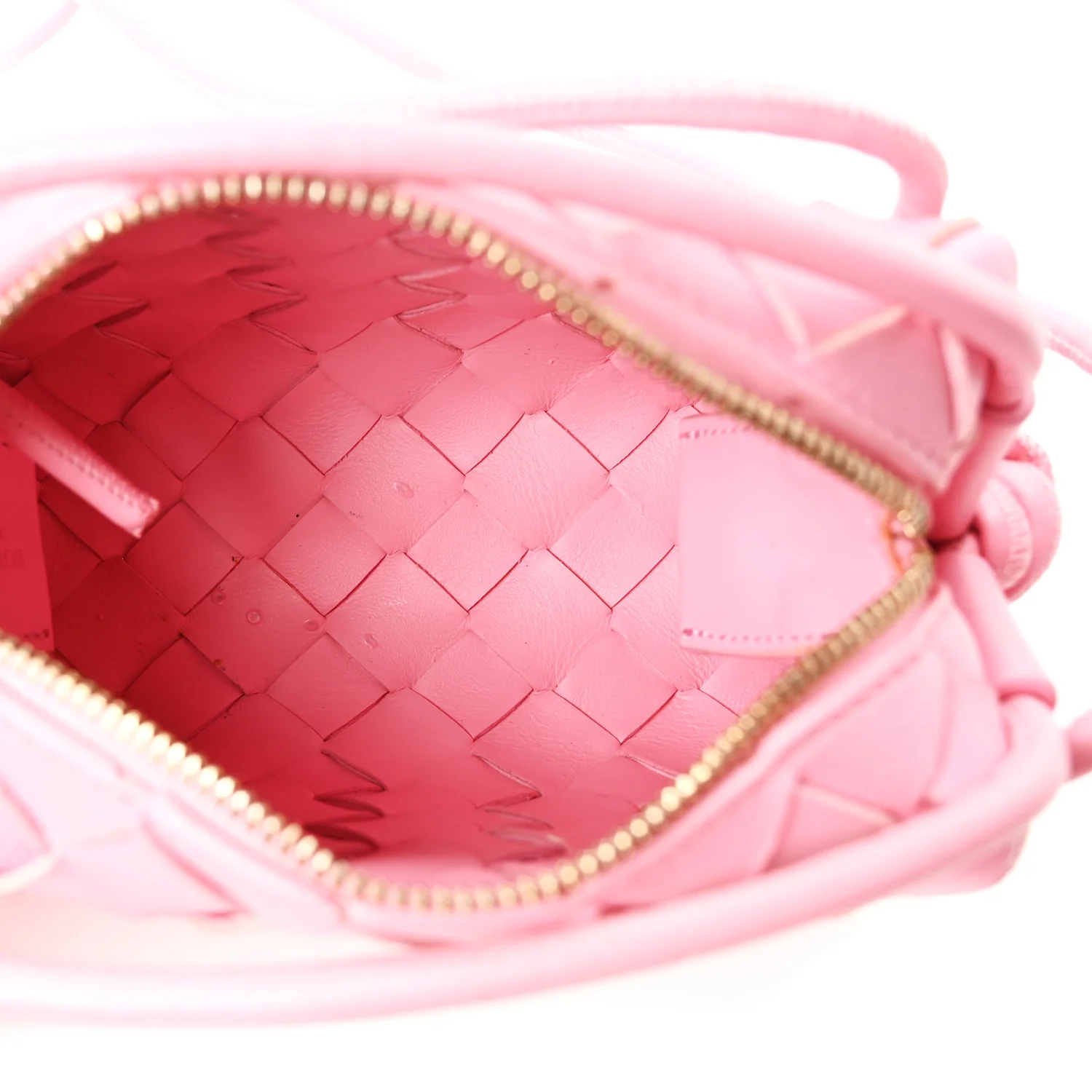 Nappa Intrecciato Candy Loop Camera Bag Ribbon - Top Club