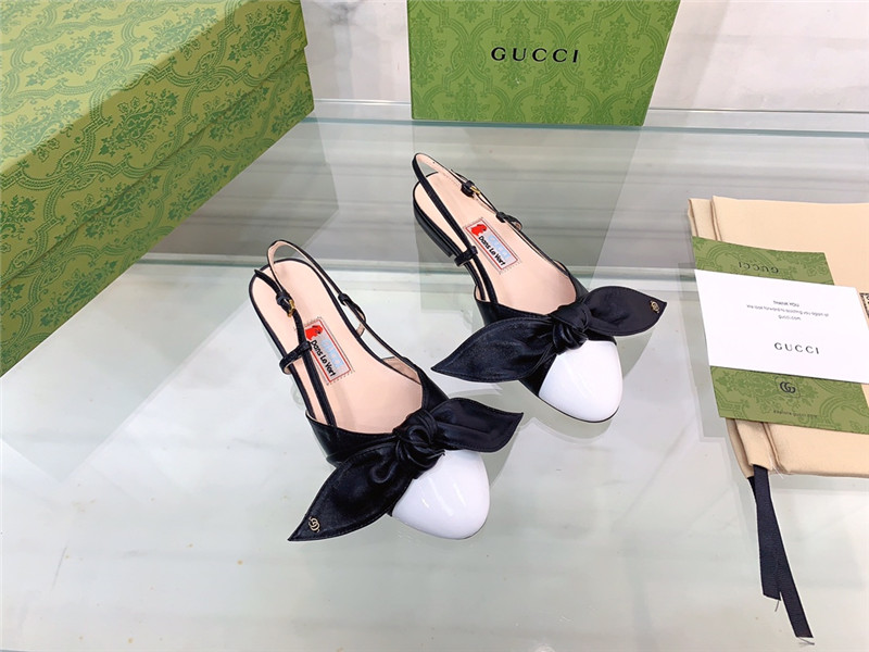 Gucci s latest fashion show big hit bow sandals - Sneaker Replica Workshop