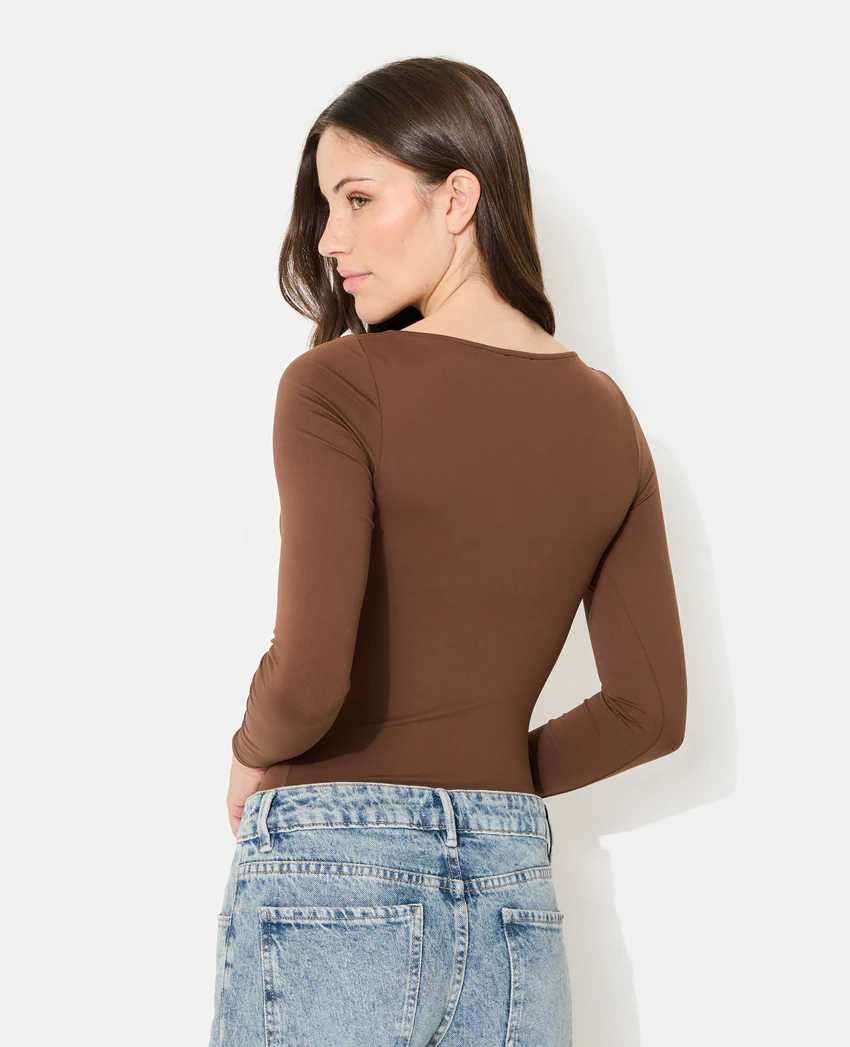 Pimkie Body manches longues encolure bateau