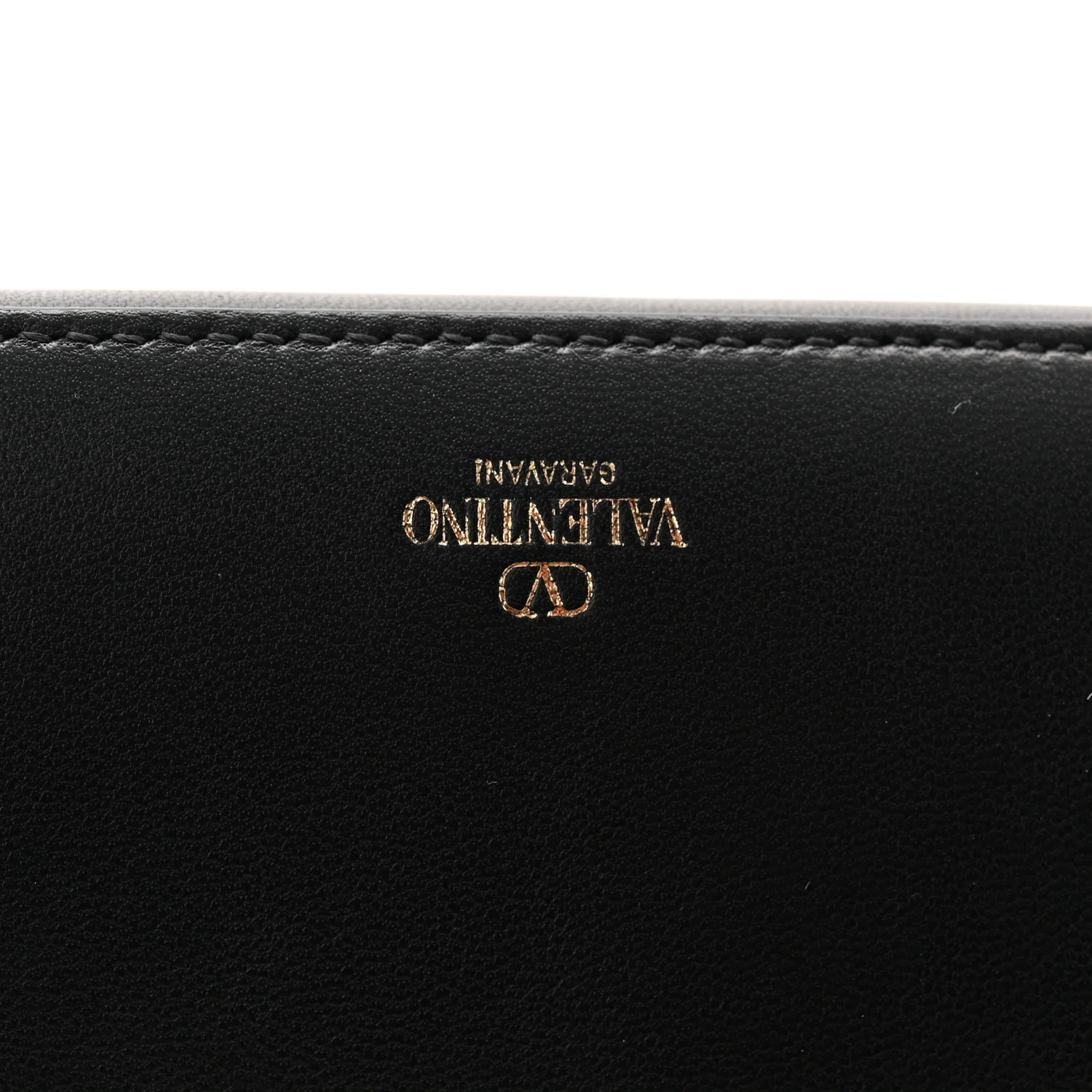 Nappa VLogo Bold Bucket Bag Black - Top Club
