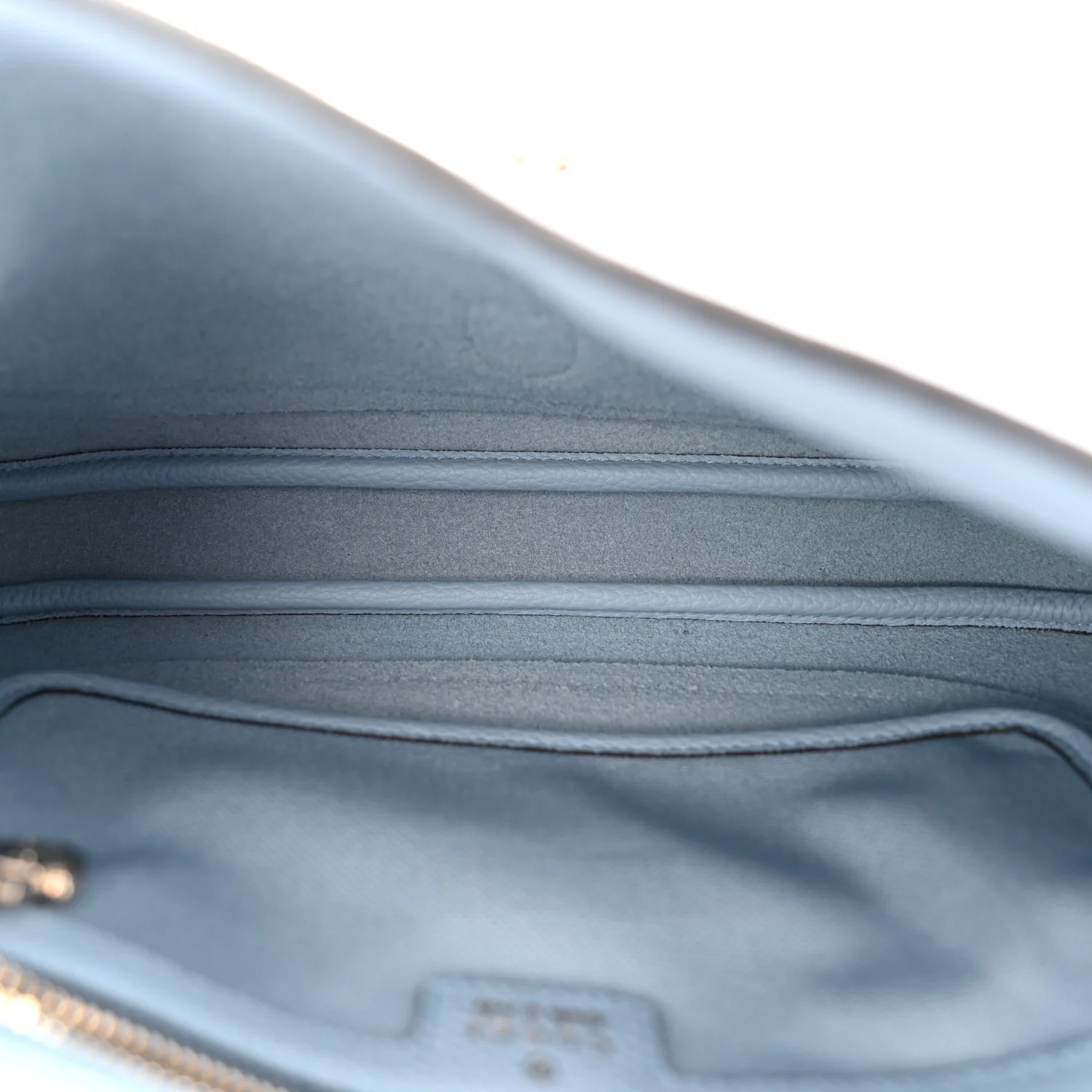 Grained Calfskin Web Medium Jackie 1961 Hobo Light Blue - Top Club