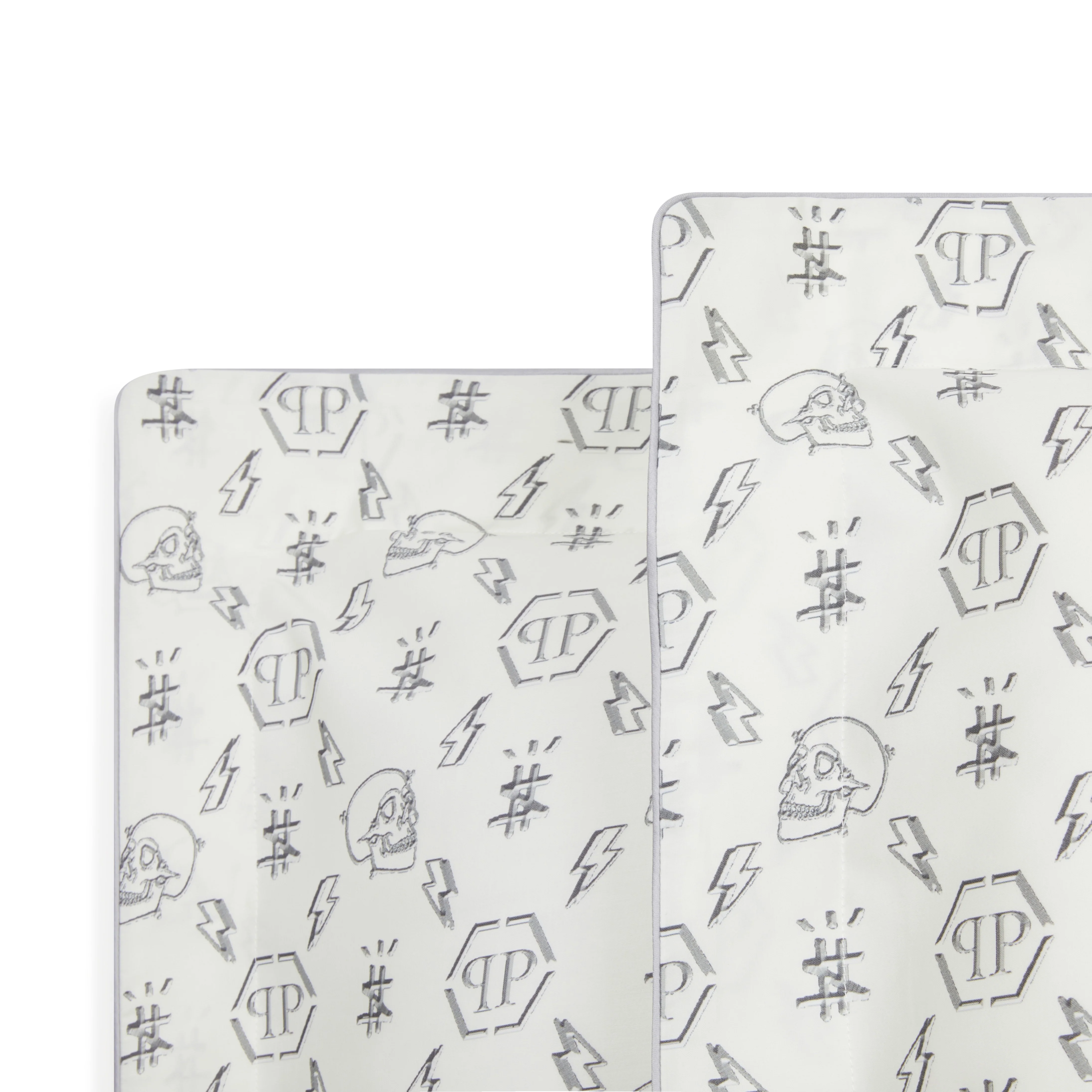 Completo Copripiumino In Raso Di Cotone New Baroque Matrimoniale