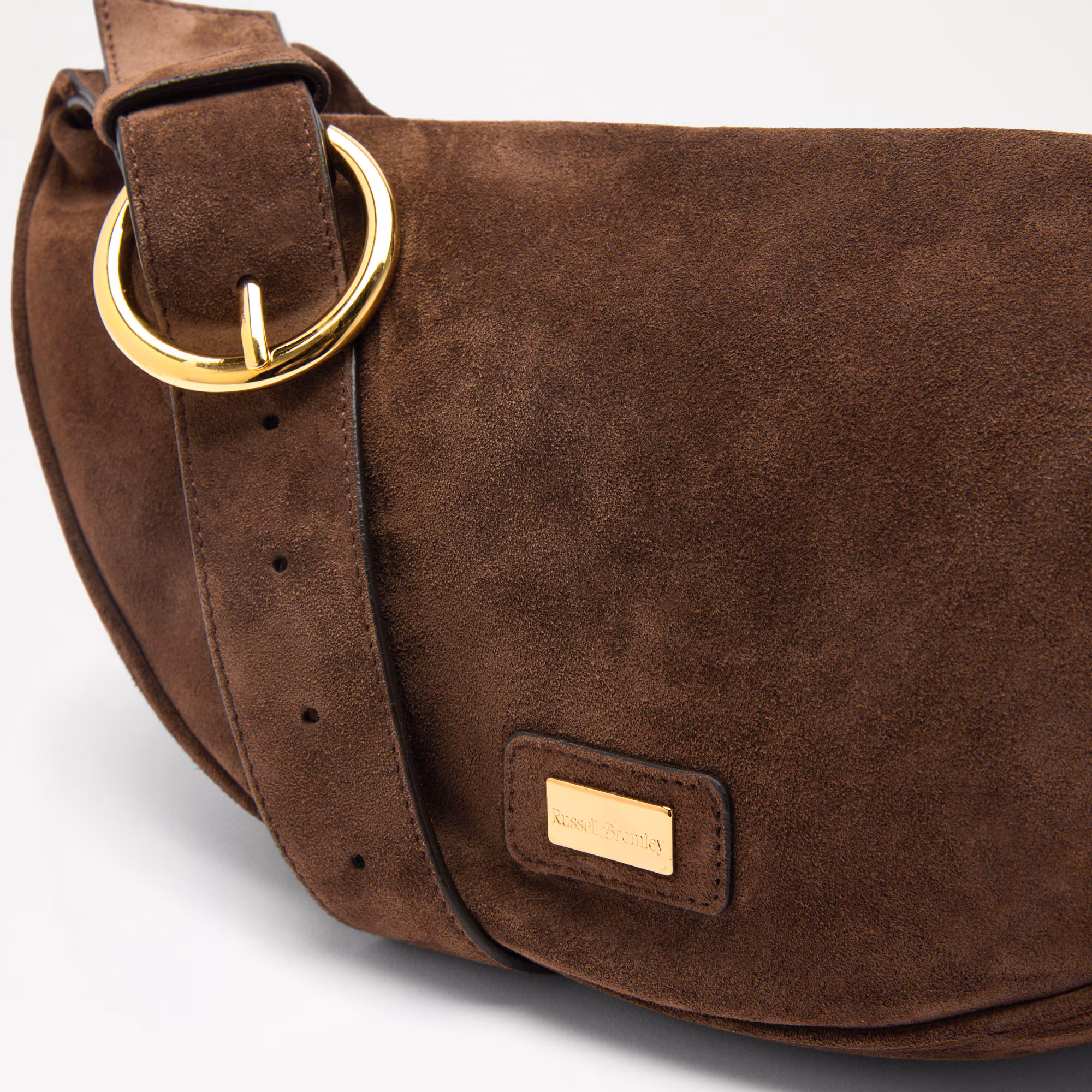 ParabolaHalf Moon Crossbody Bag