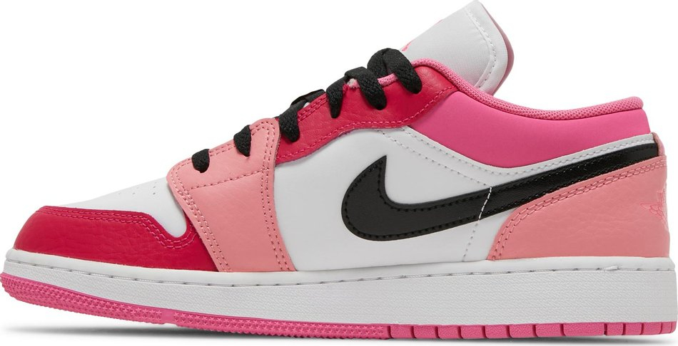 Air Jordan 1 Low GS  White Pinksicle  553560-162 - Sneaker Replica Workshop
