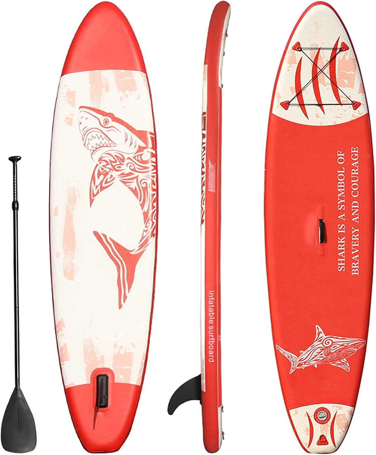 Tavola da Surf Portatile Gonfiabile Stand Up Paddle Board 9.8 'Pieghevole Gonfiabile Cruise Drifting Board Surf Paddle Board