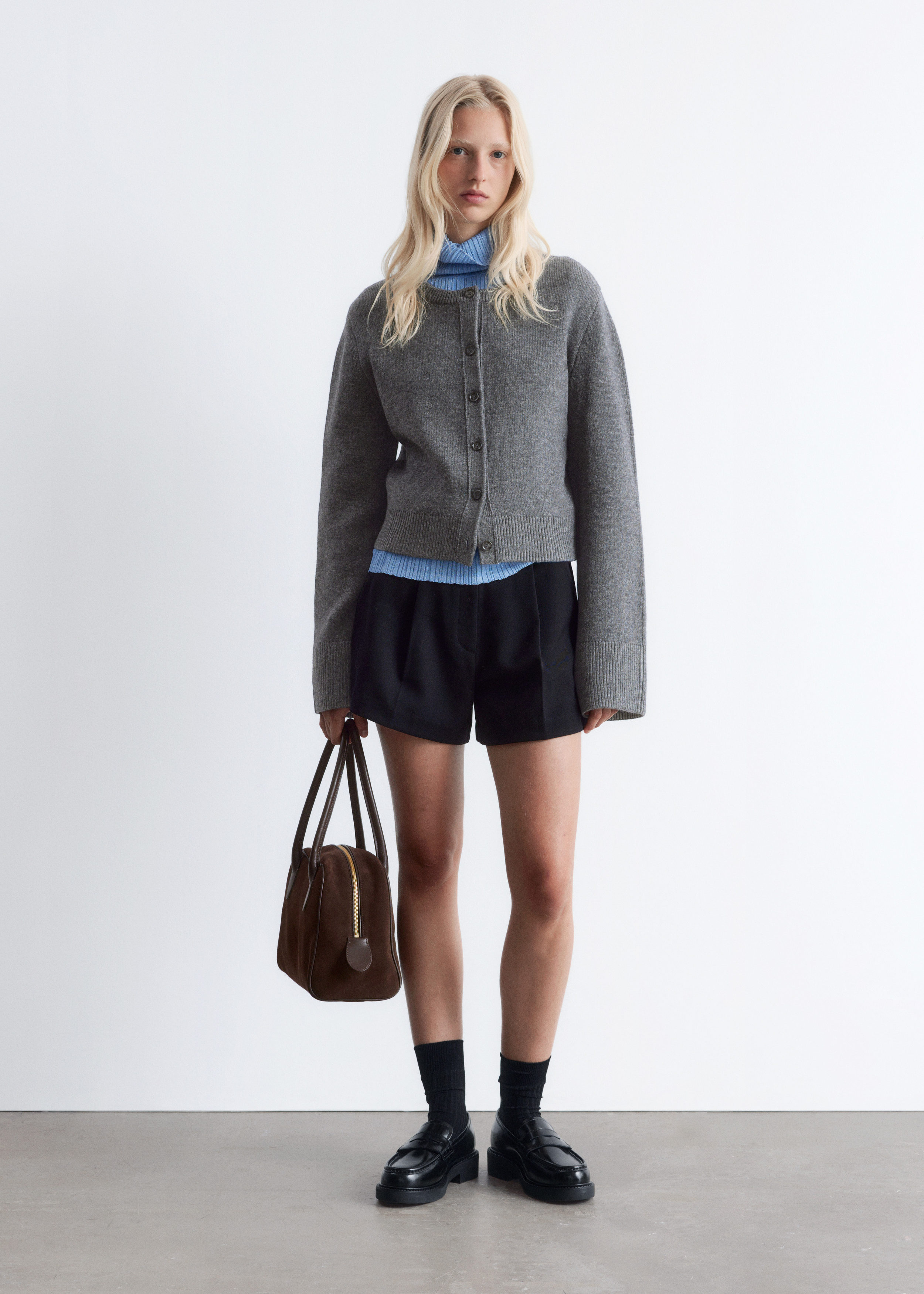 & Other Stories CROPPED BOXY CARDIGAN