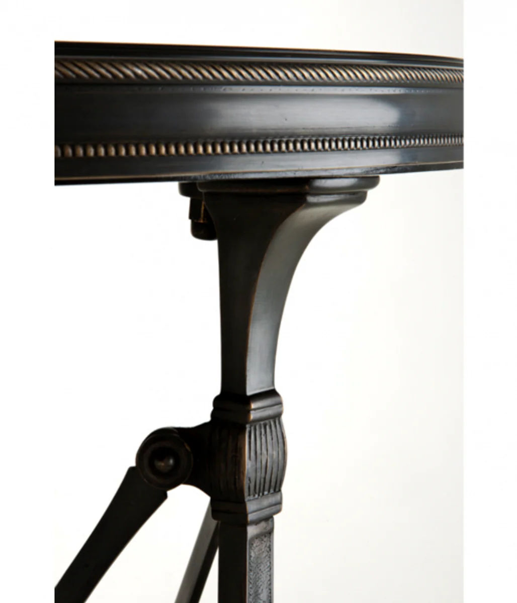 Luxury Art Deco designer side table anthracite 42 x H. 55 cm - luxury table