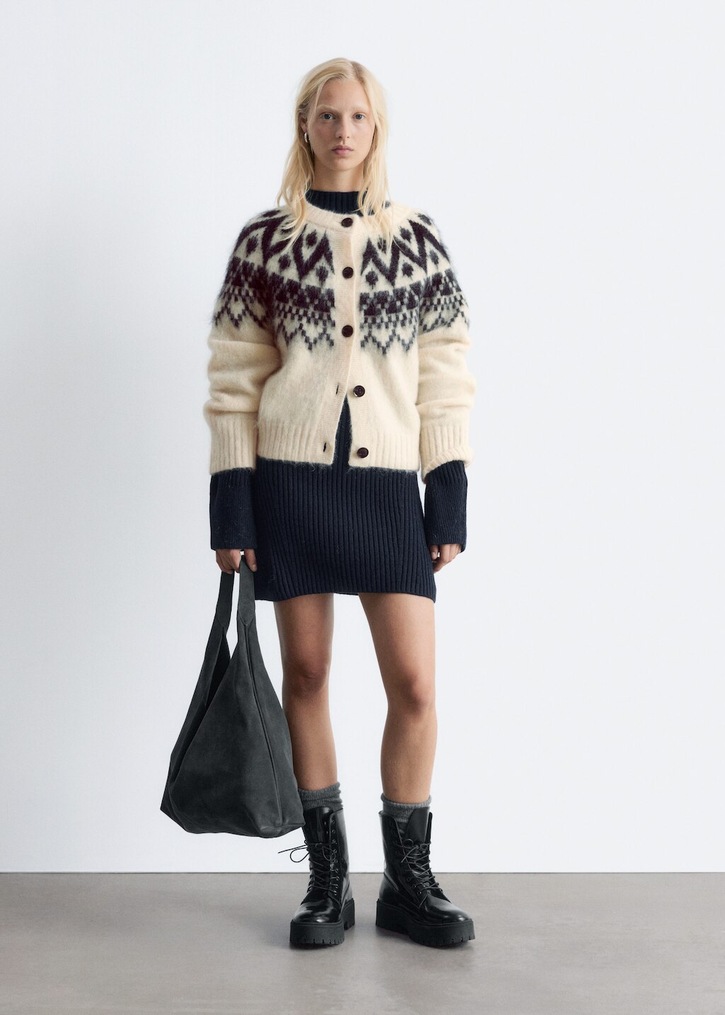 & Other Stories MOHAIR-BLEND CARDIGAN
