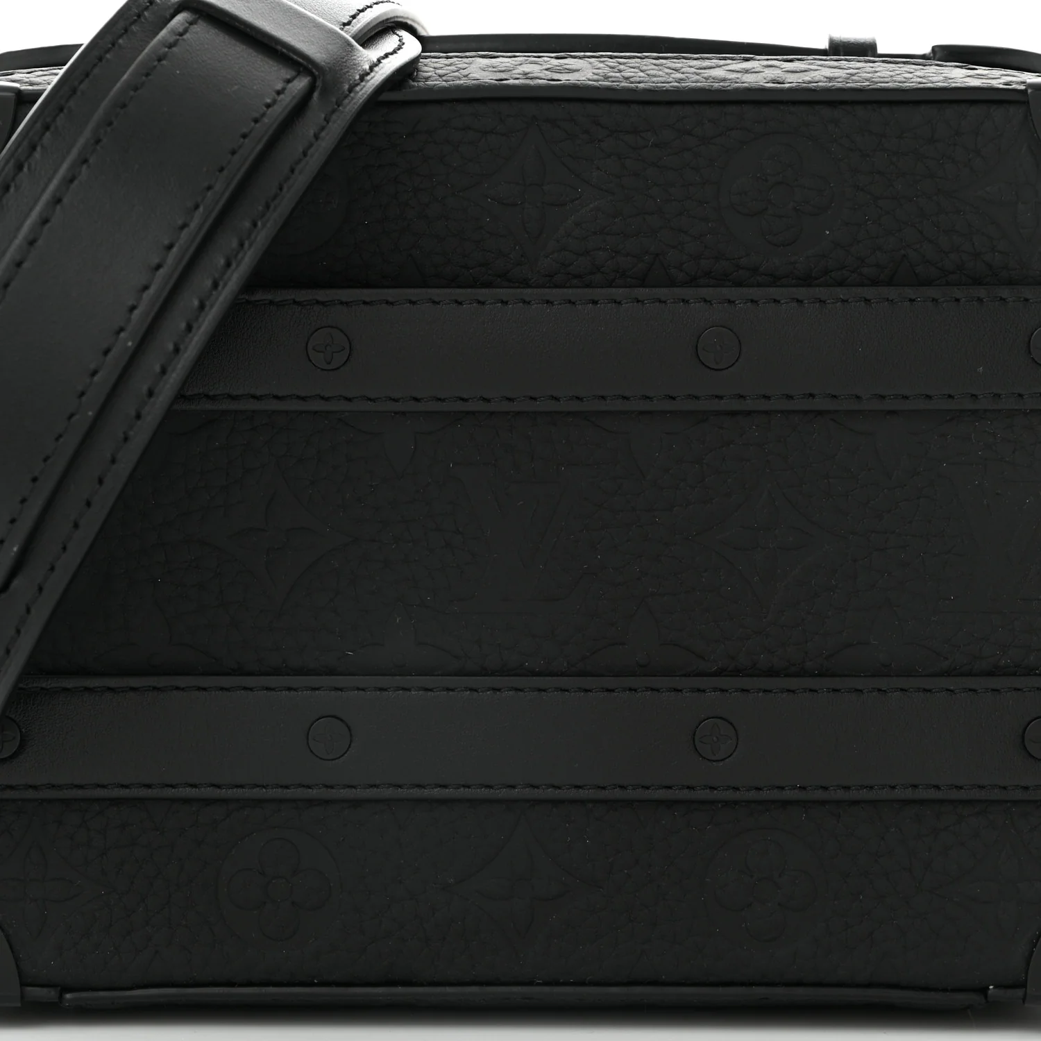 Taurillon Monogram Soft Trunk Black - Top Club
