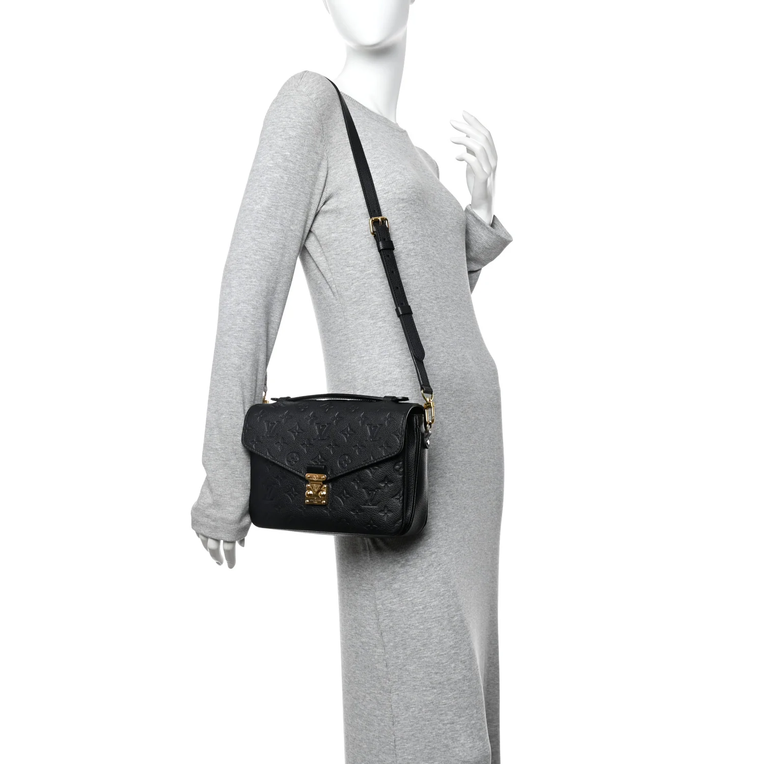Empreinte Pochette Metis Black - Top Club