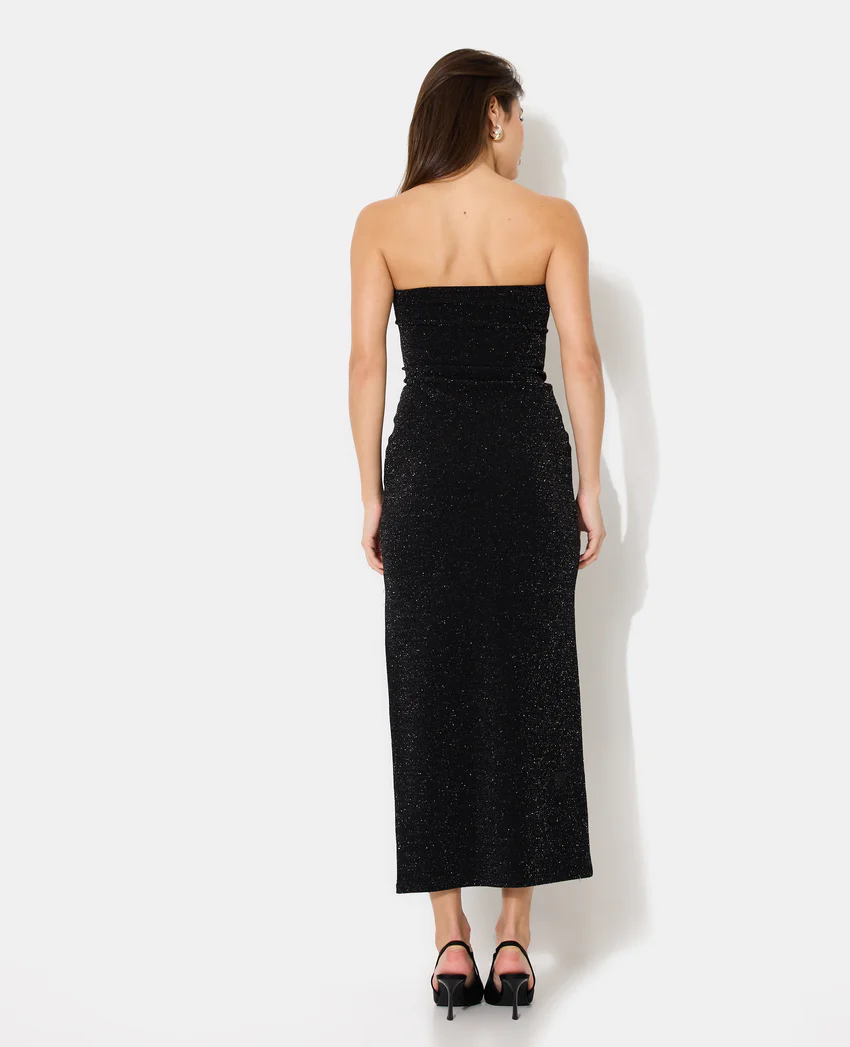 Pimkie Robe bustier en maille stretch avec lurex
