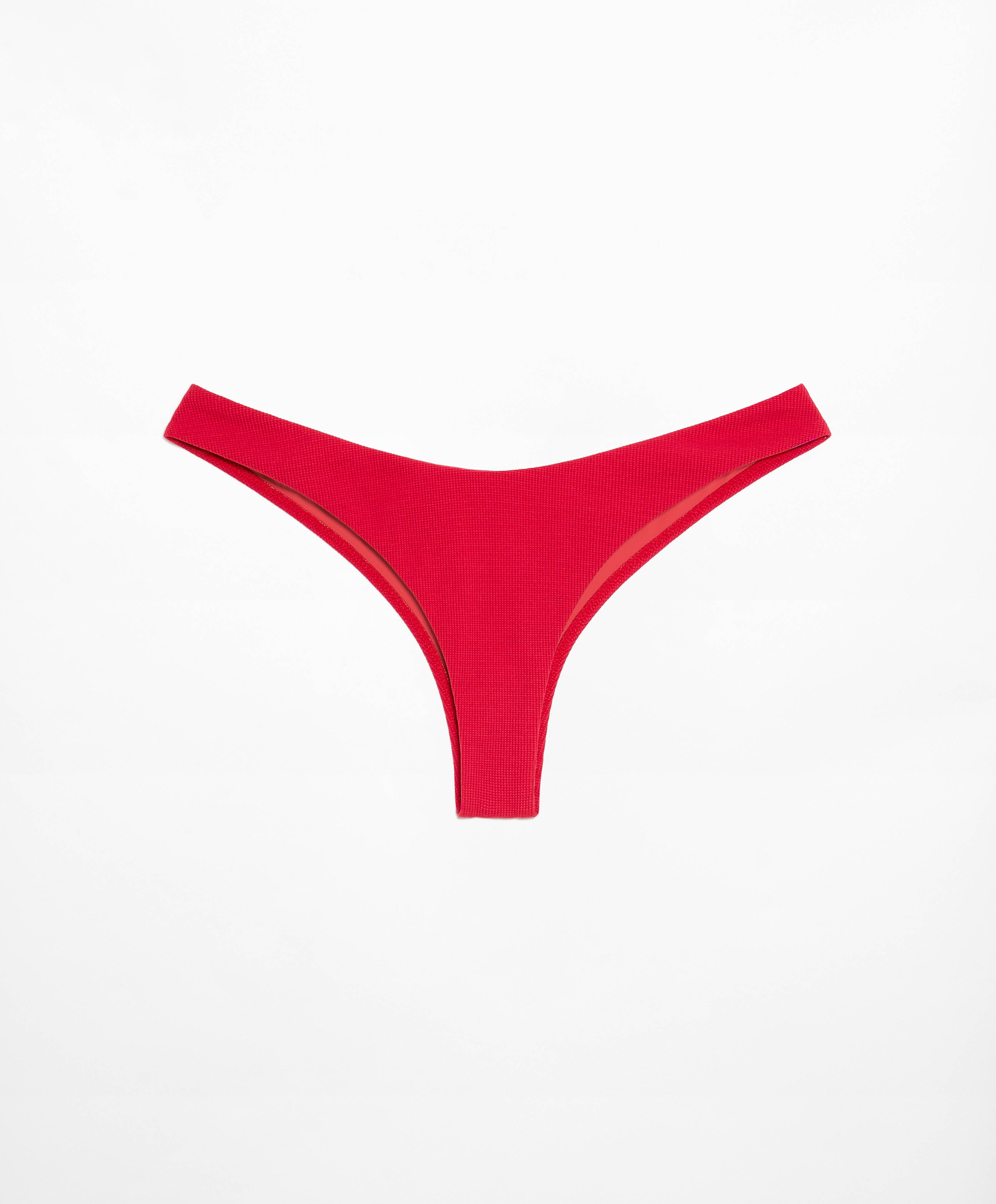 OYSHO U-cut piqué Brazilian bikini briefs