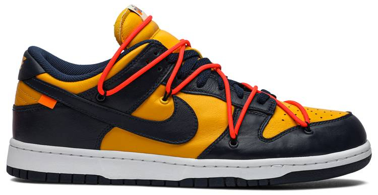 Off-White x Dunk Low  University Gold  CT0856-700 - Sneaker Replica Workshop