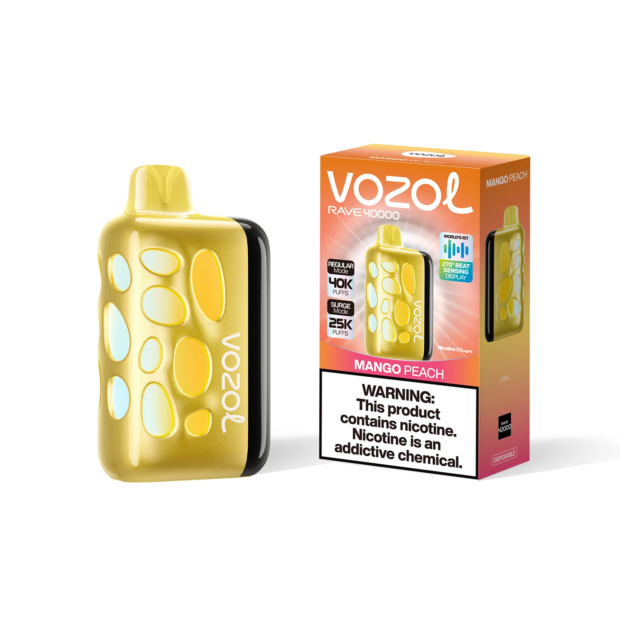 VOZOL RAVE 40K Disposable Vape (All Flavours)