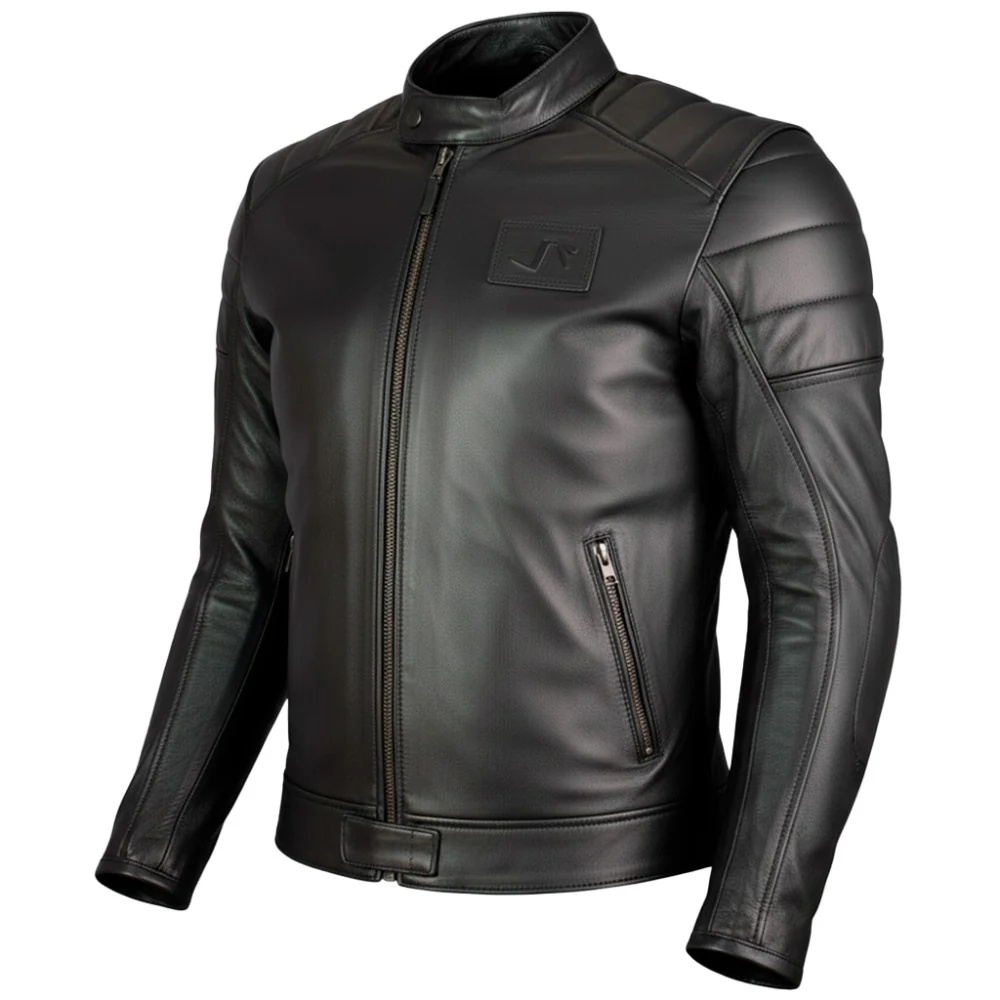 AUS DENVER BLACK LEATHER JACKET