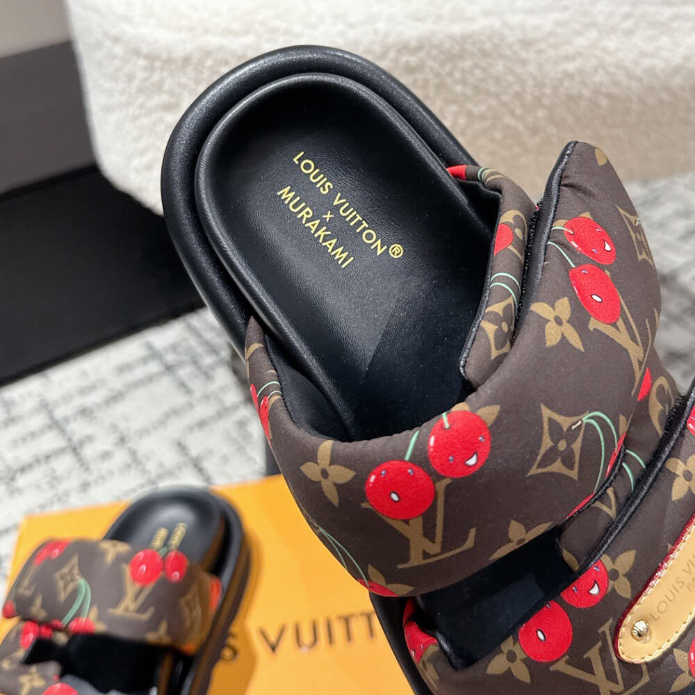 LV x TM Pool Pillow Flat Comfort Mule - Top Club