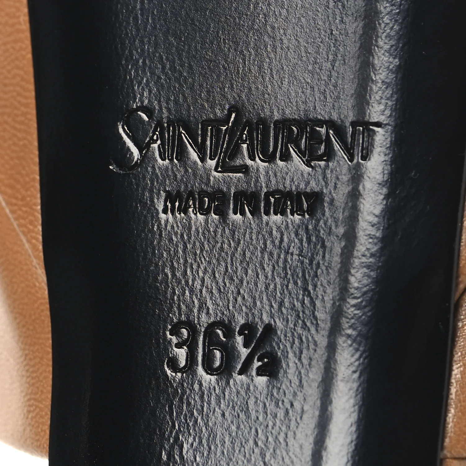 Smooth Calfskin La Scandale 110 Sandals 36.5 Dark Macademia 36.5 - Top Club