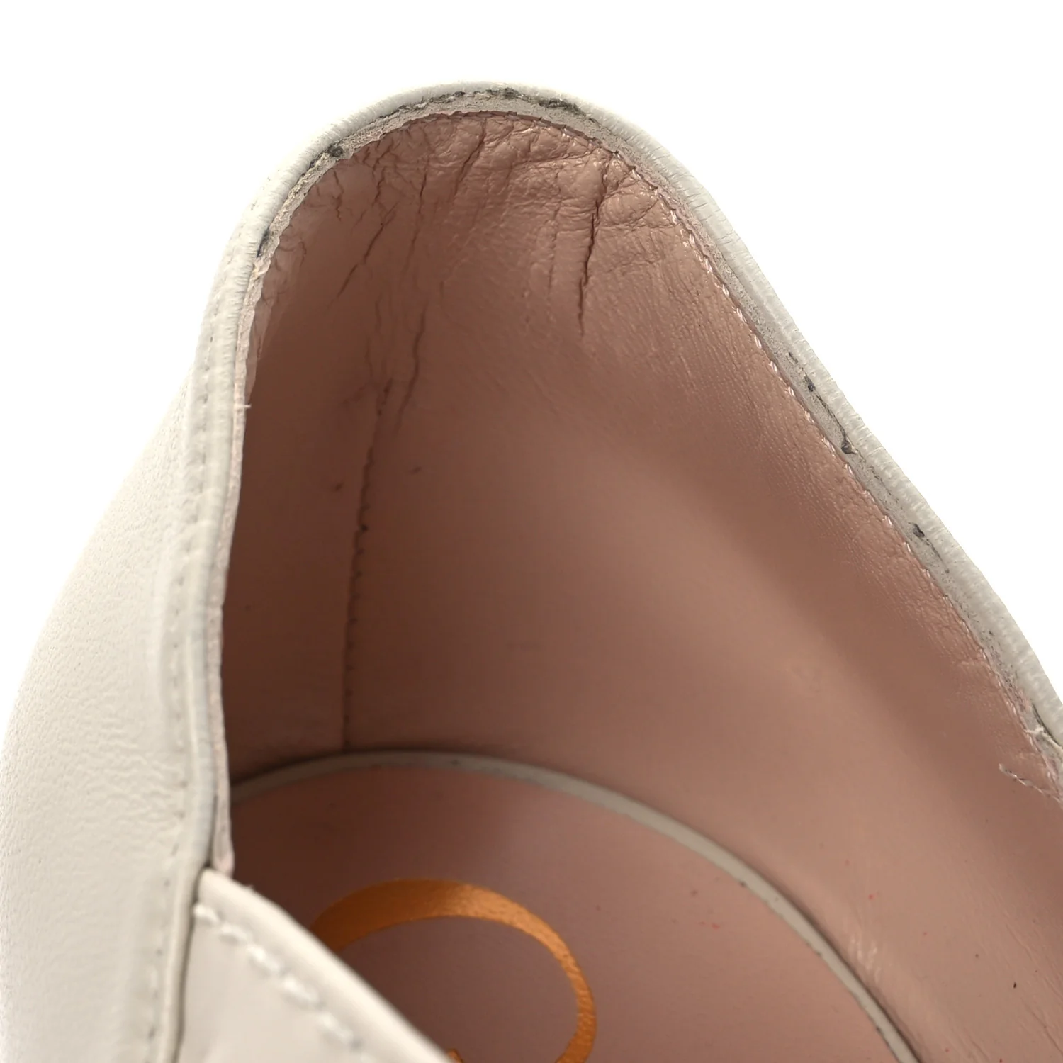 Nappa Horsebit Cross Strap 95mm Sandals 41 Mystic White - Top Club