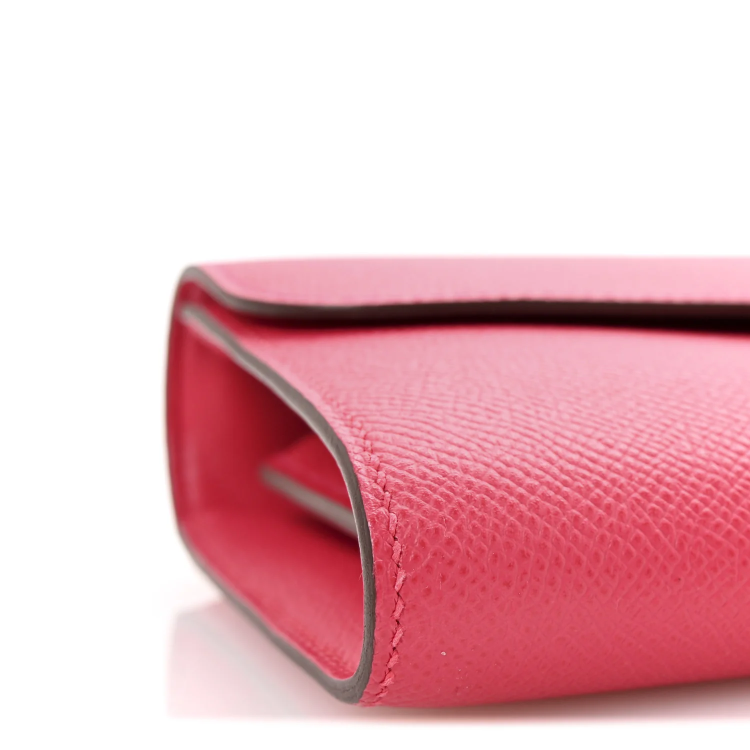 Epsom Alligator Lizard Constance Wallet To Go Rose Extreme - Top Club