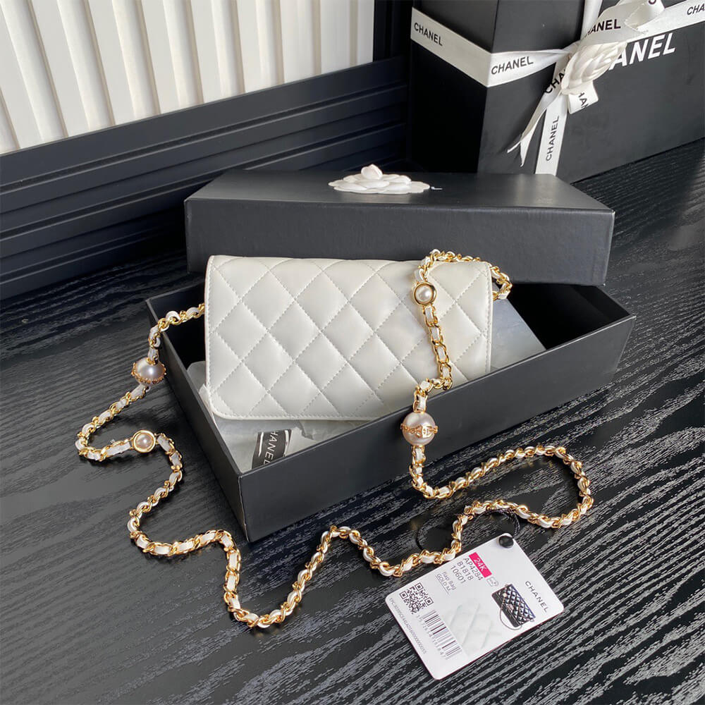 CHANEL Flap Phone Holder with Chain(HIGH-END GRADE) - Top Club