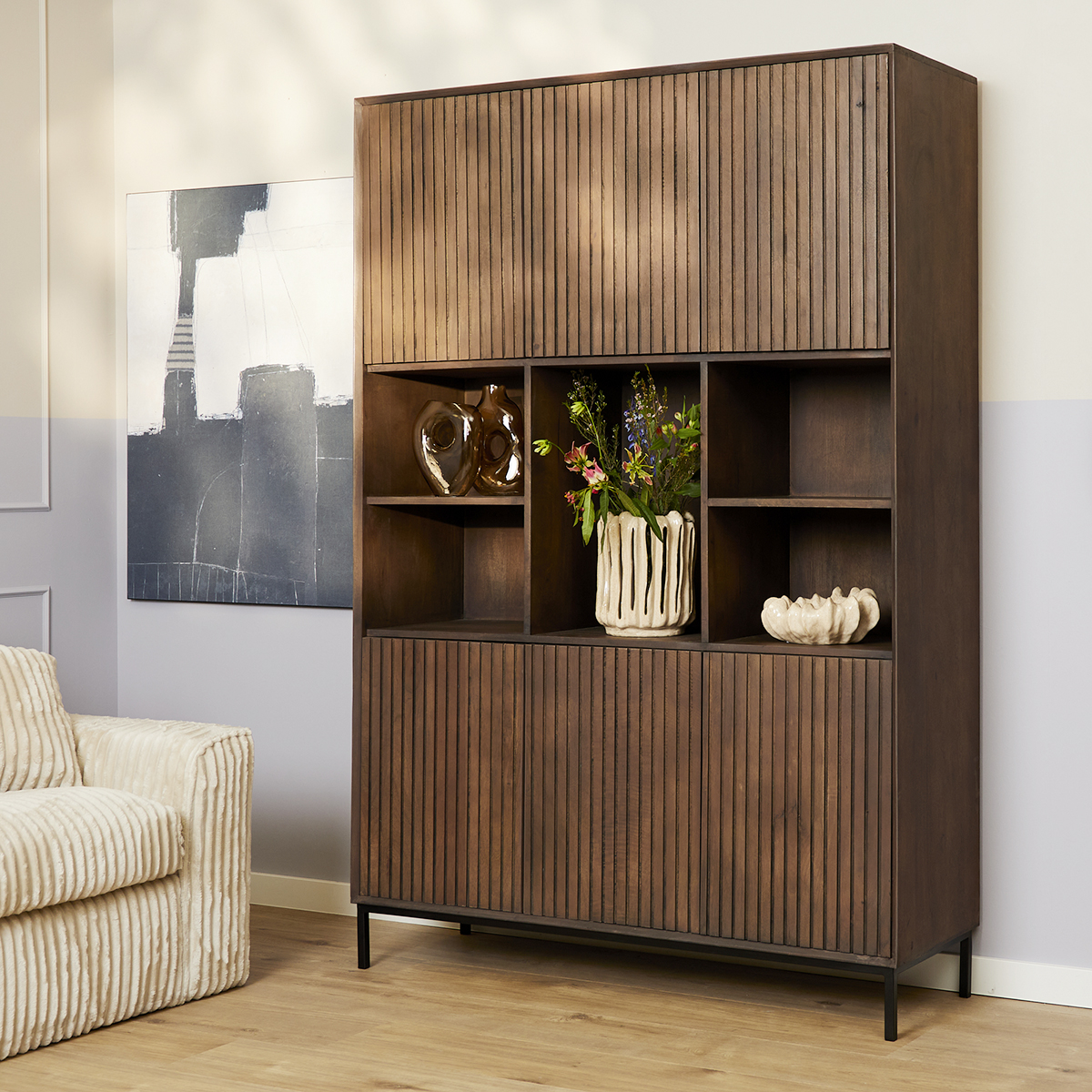 Vakkenkast De Bokke XL brown