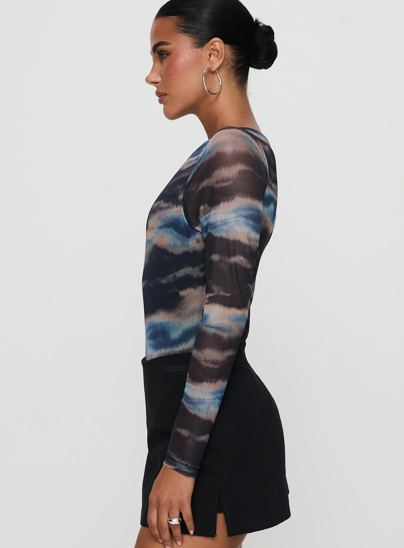 Agate Long Sleeve Bodysuit Multi