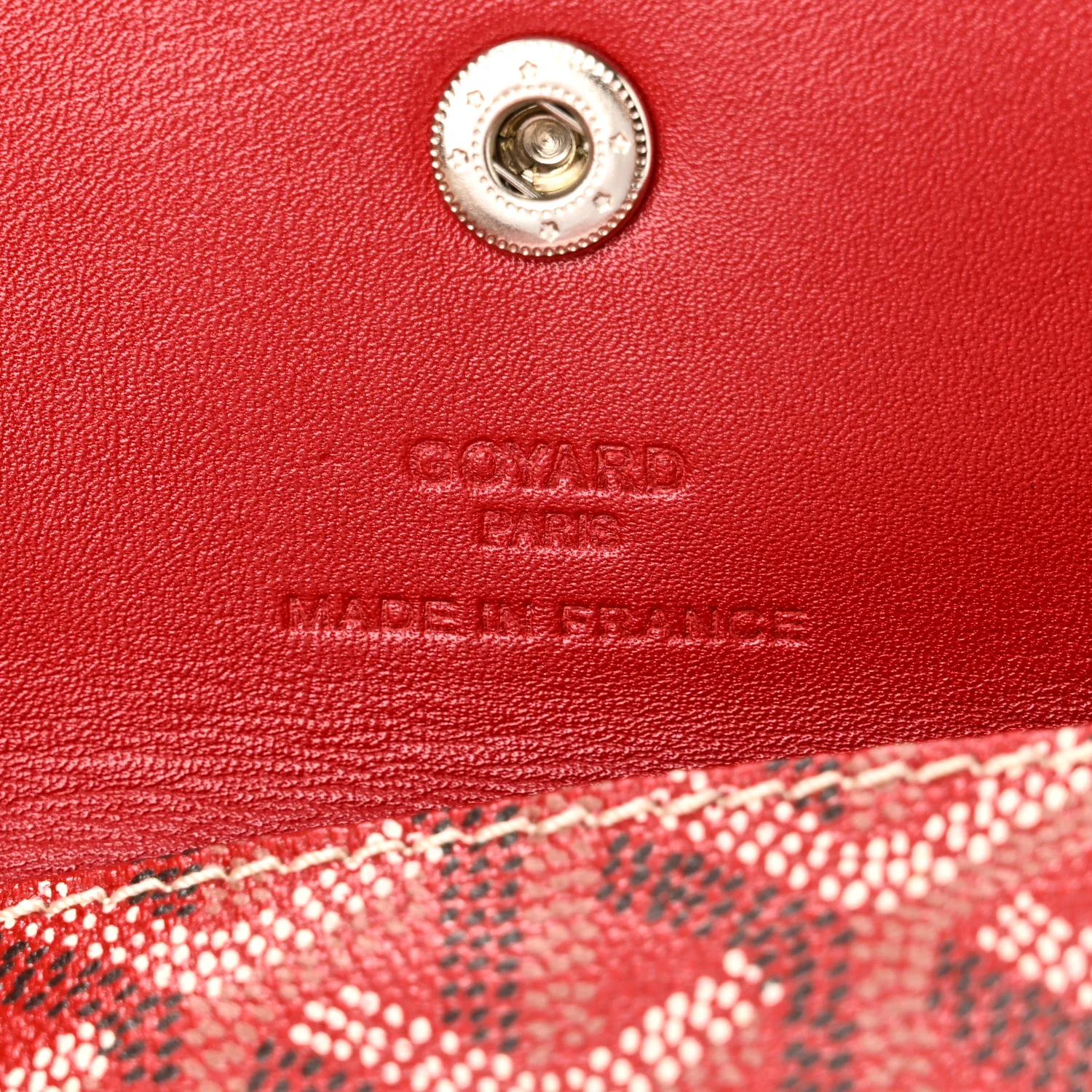 Goyardine Saint Louis Junior Jr PM Tote Red - Top Club