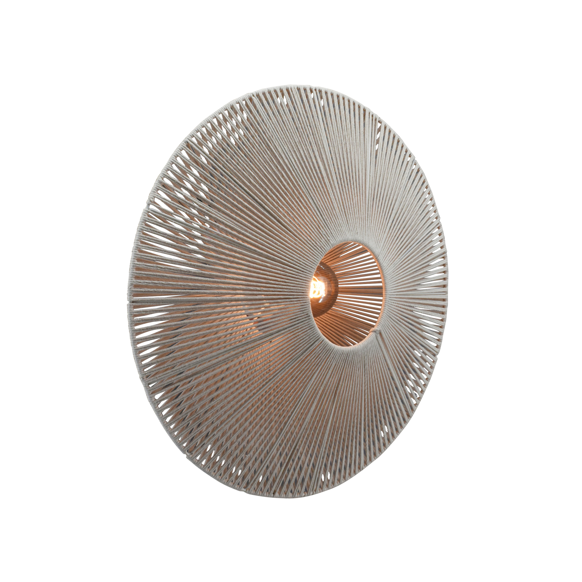 Wand / plafondlamp Owen beige XL
