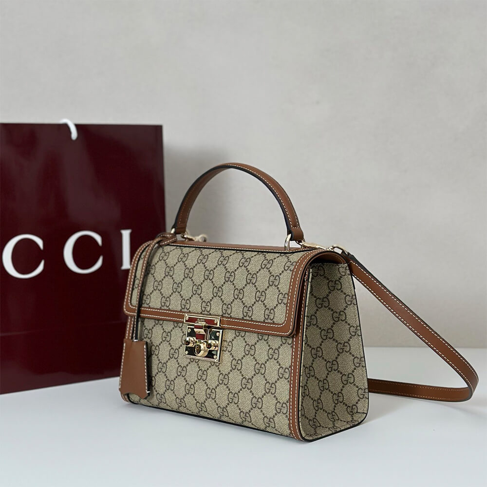 Gucci Padlock medium top handle bag - Top Club