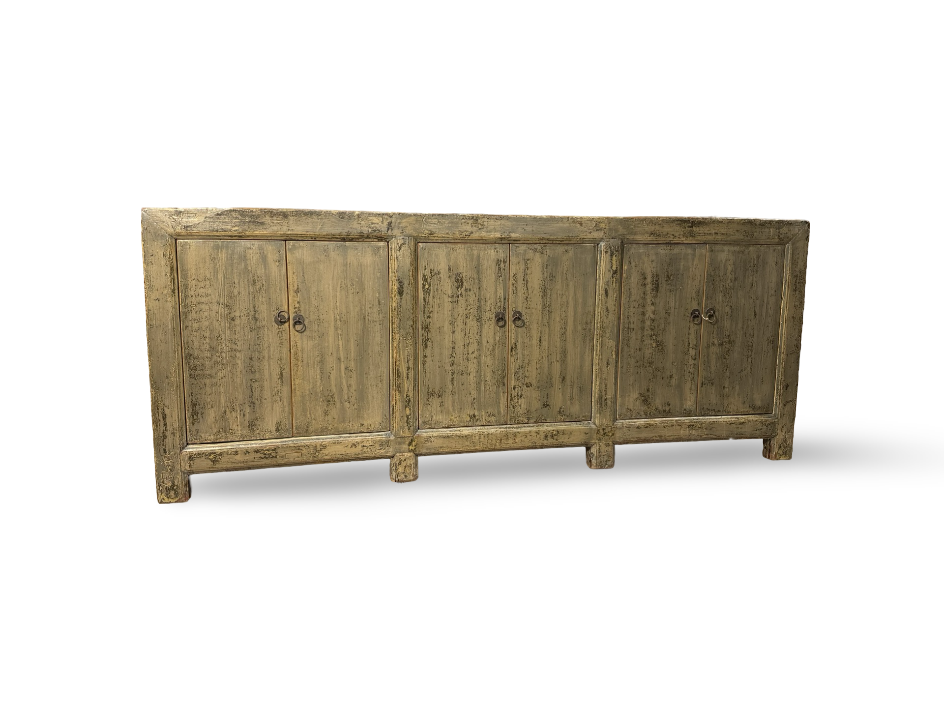 Dressoir 6 deurs groen uniek Dressoir 6 deur groenig uniek
