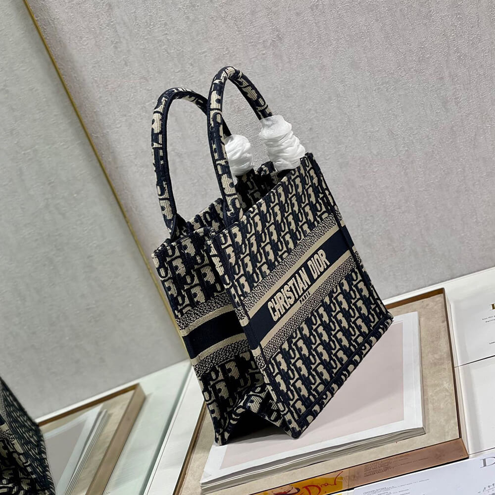SMALL DIOR BOOK TOTE - Top Club