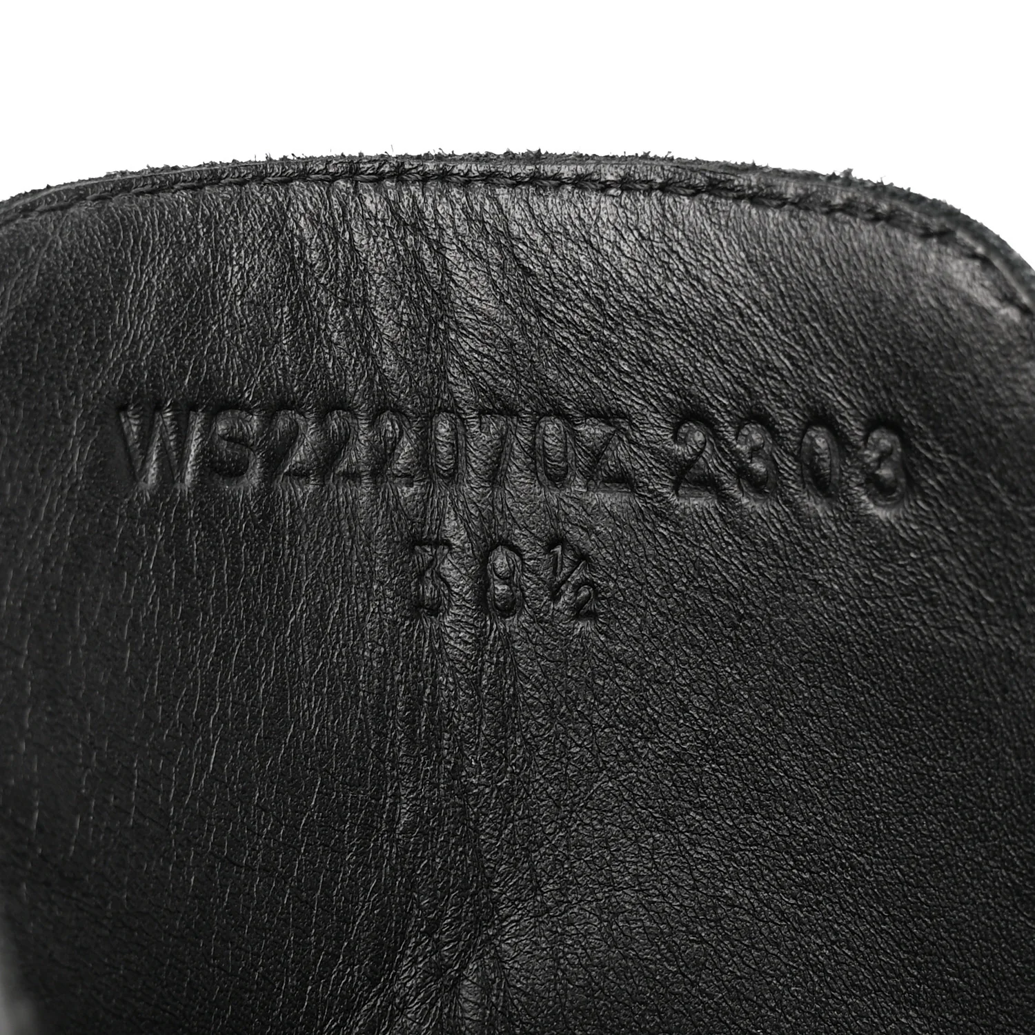 Glossed Calfskin Funk Ankle Boots 38.5 Black - Top Club