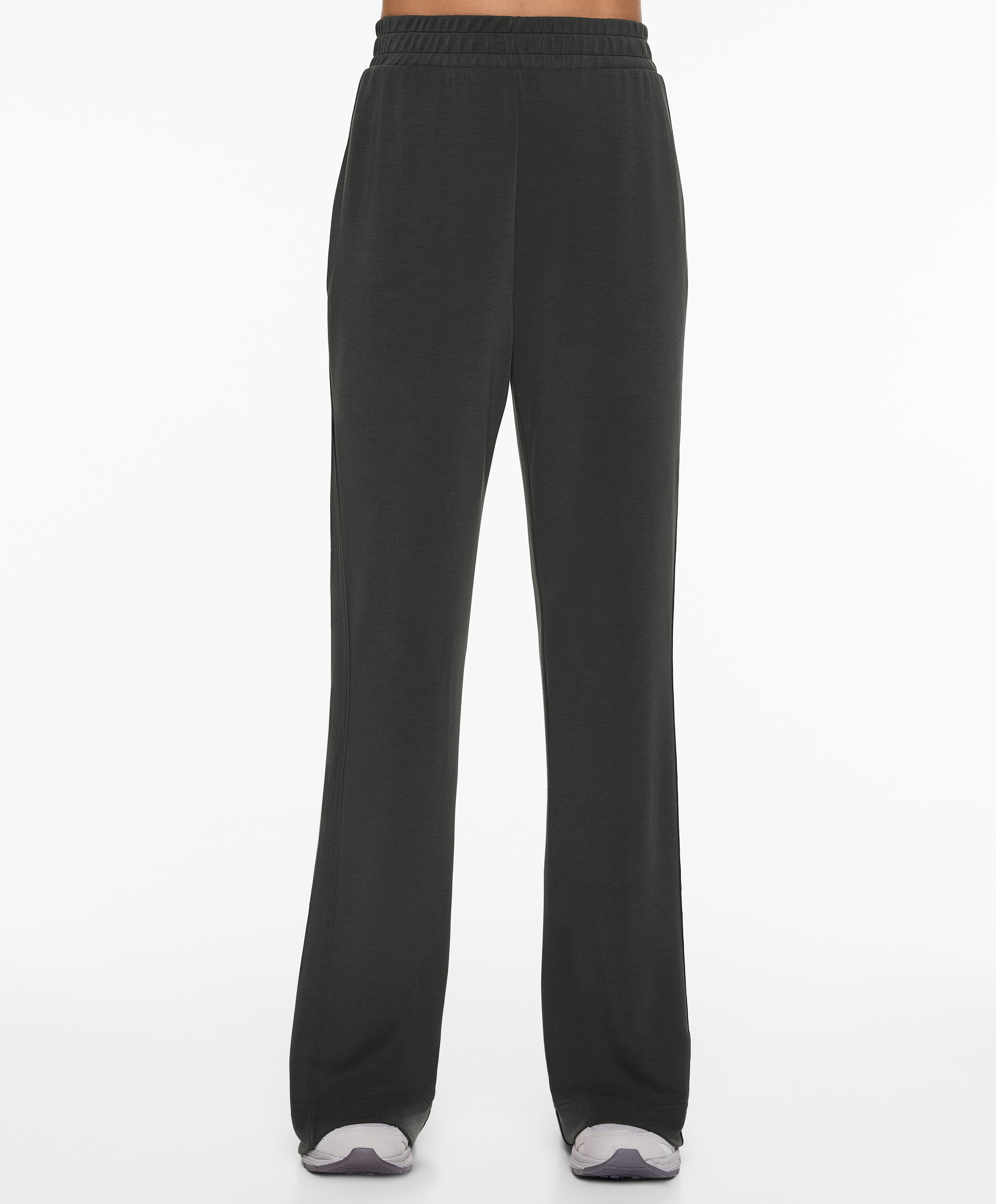 OYSHO Flare trousers with modal