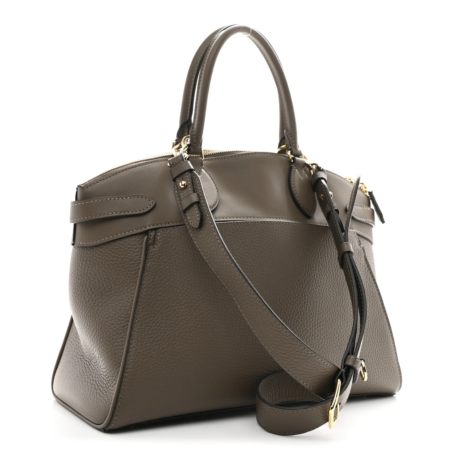 Taurillon Calfskin Vendome MM Earth - Top Club