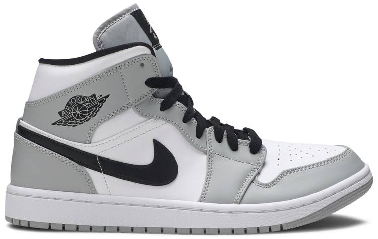 Air Jordan 1 Mid  Smoke Grey  554724-092 - Sneaker Replica Workshop