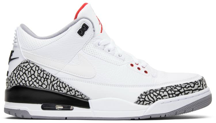 Air Jordan 3 Retro JTH NRG  White Cement  AV6683-160 - Sneaker Replica Workshop