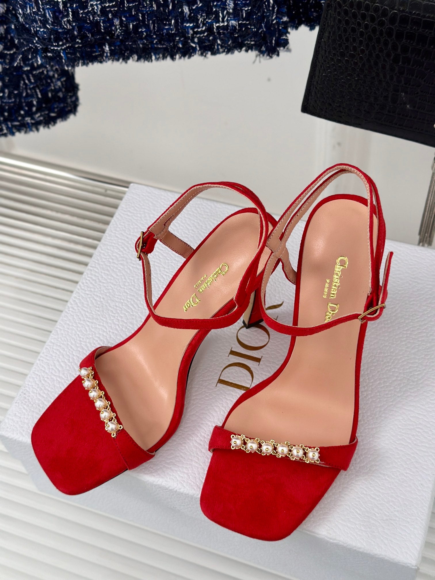 Christian Dior  Diorly High Heeled Sandal - Sneaker Replica Workshop