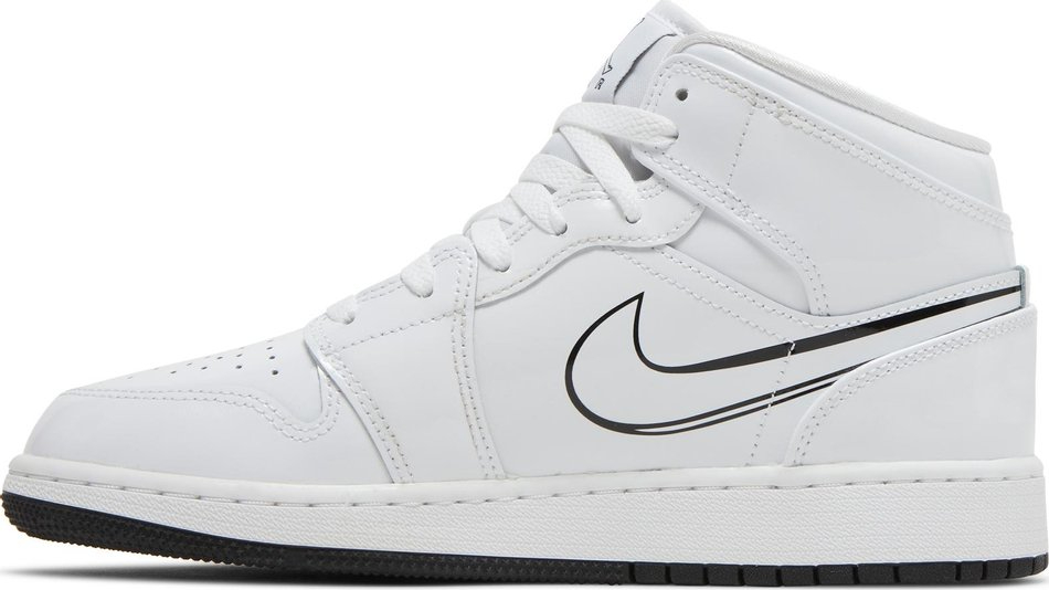 Air Jordan 1 Mid GS  Schematic  DQ1864-100 - Sneaker Replica Workshop