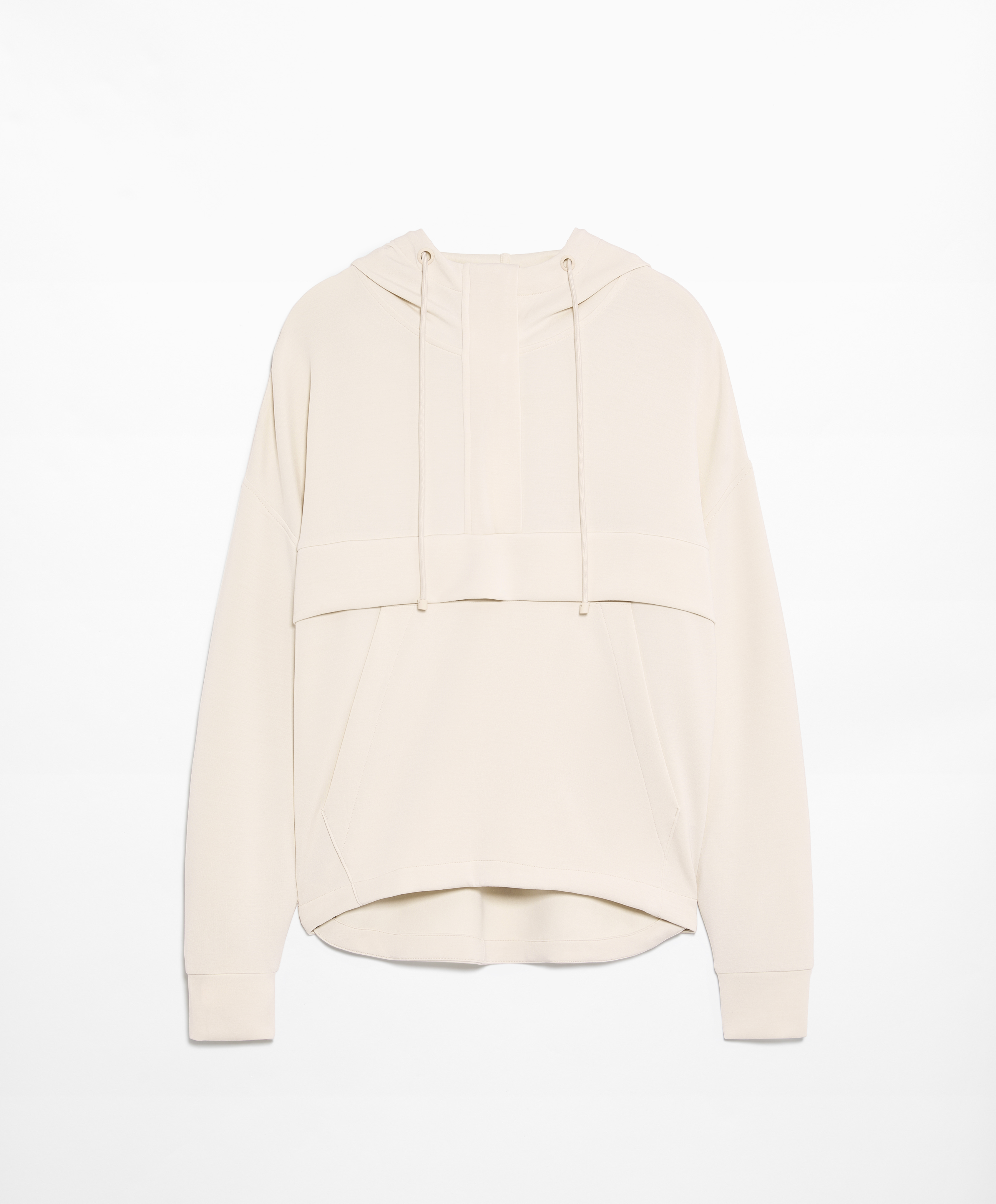 OYSHO Soft-touch sweatshirt with modal and zip